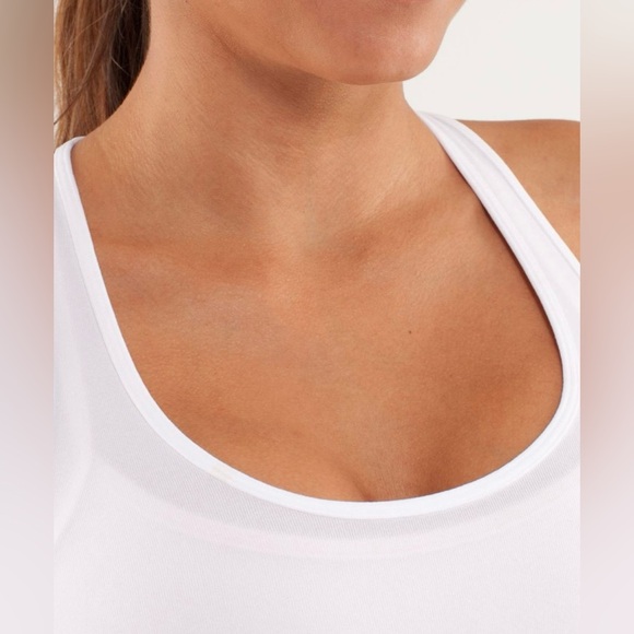 Lululemon Cool Racerback Engineered Mirage Deep Indigo / White - Picture 4 of 10